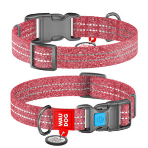 Re-cotton collar (Large) - Red
