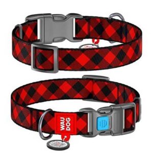 Red Plaid Collar (Small)